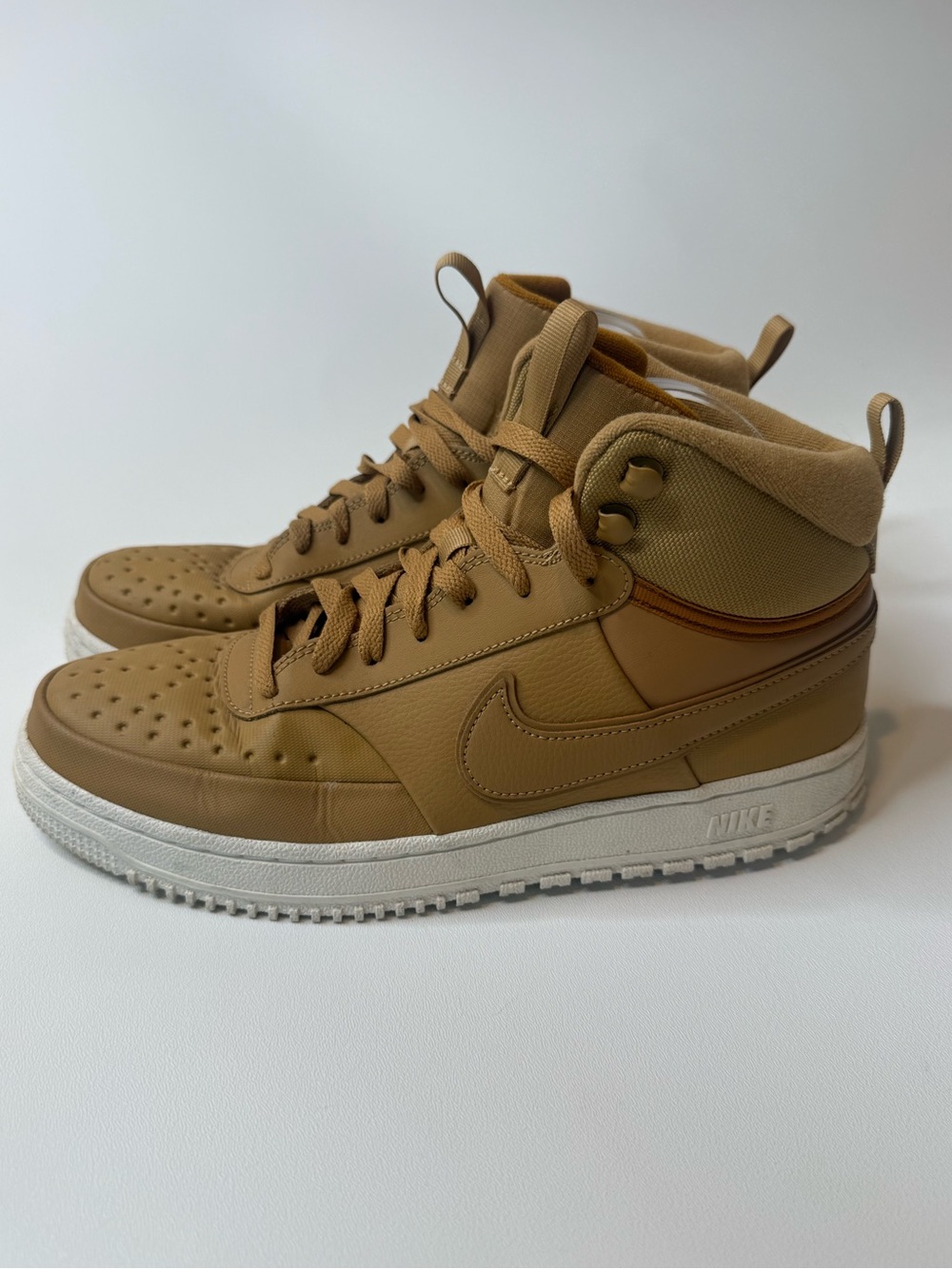 Nike Court Vision Mid Winter Elemental Gold Size 10